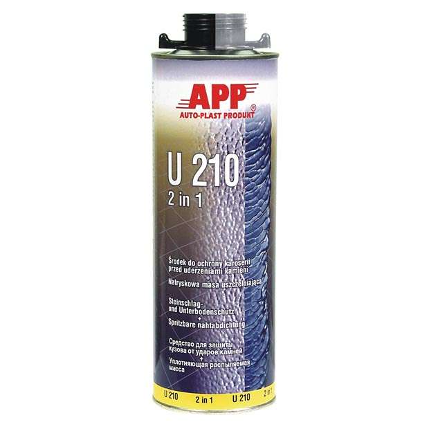 App 050111 Средство для защиты кузова и жидкий уплотняющий герметик U210 2 в 1 серый