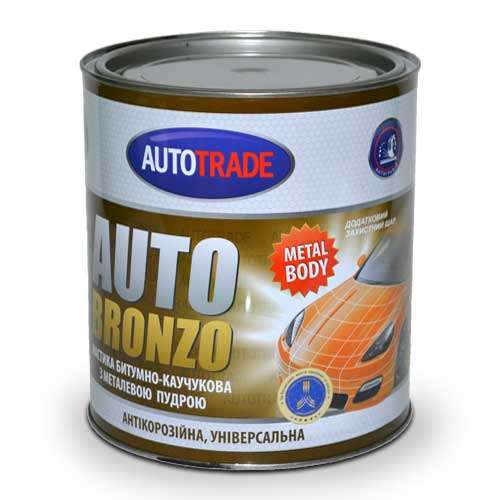 Автотрейд Битумно-каучуковая мастика Autobronzo 4,5кг