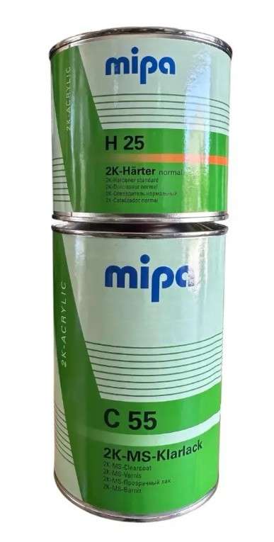 Mipa C55 Лак акриловый MS с отвердителем 1л+0,5л