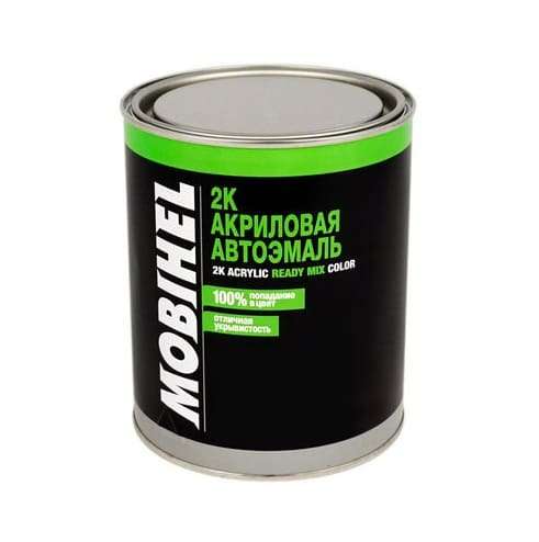 Акриловая краска 2:1 Mobihel 110 Рубин в комплекте 1л+0,5л