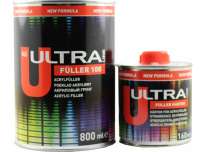 Novol Ultra 90263 Fuller 100 Грунт акриловый белый 0,8л+0,16л