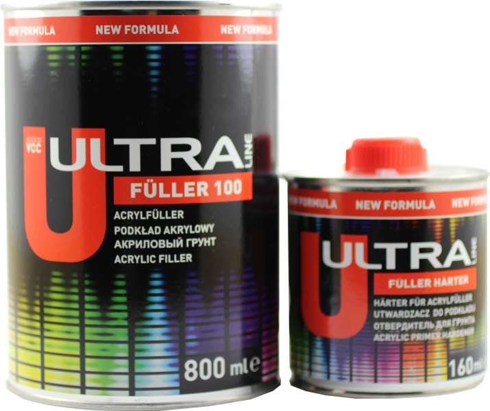 99313 Novol(Ultra) Fuller 100 акриловый грунт 5:1, 0,8л+0,16л