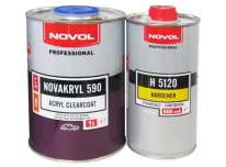 Бесцветный лак Novol 38091 Novakryl 590 2+1 (комплект)