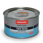 Шпатлевка со стекловолокном "Fiber Micro" Novol 1233, 1кг