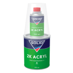 Грунт-наполнитель Solid 2K черный 0,8л +0,16л