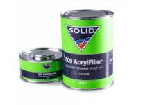 Грунт-наполнитель Solid 500 Akril Filler 5+1 серый 960мл