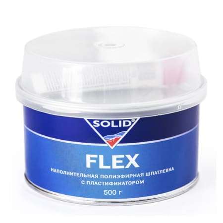 Шпатлевка Solid Flex по пластику 0,5кг