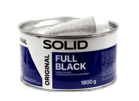 Шпаклівка Solid Full Black універсальна 1,8кг чорна