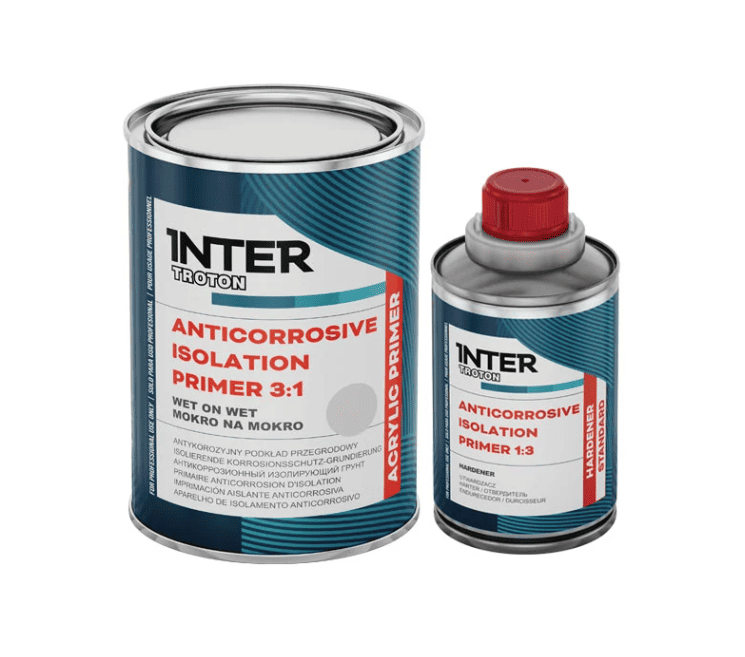 Грунт Troton мокрый по-мокрому 0,75л+0,25л белый