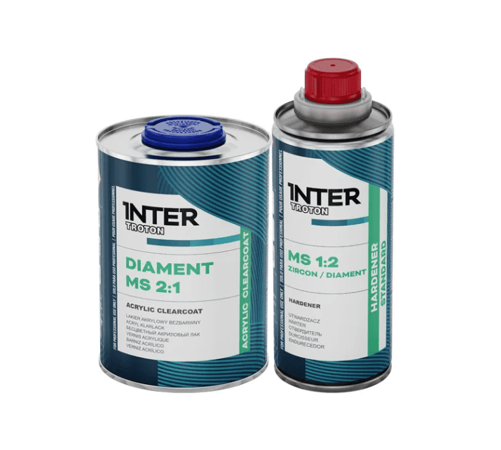Лак акриловый Troton DIAMENT CT 216 MS прозрачный 1л+0,5л